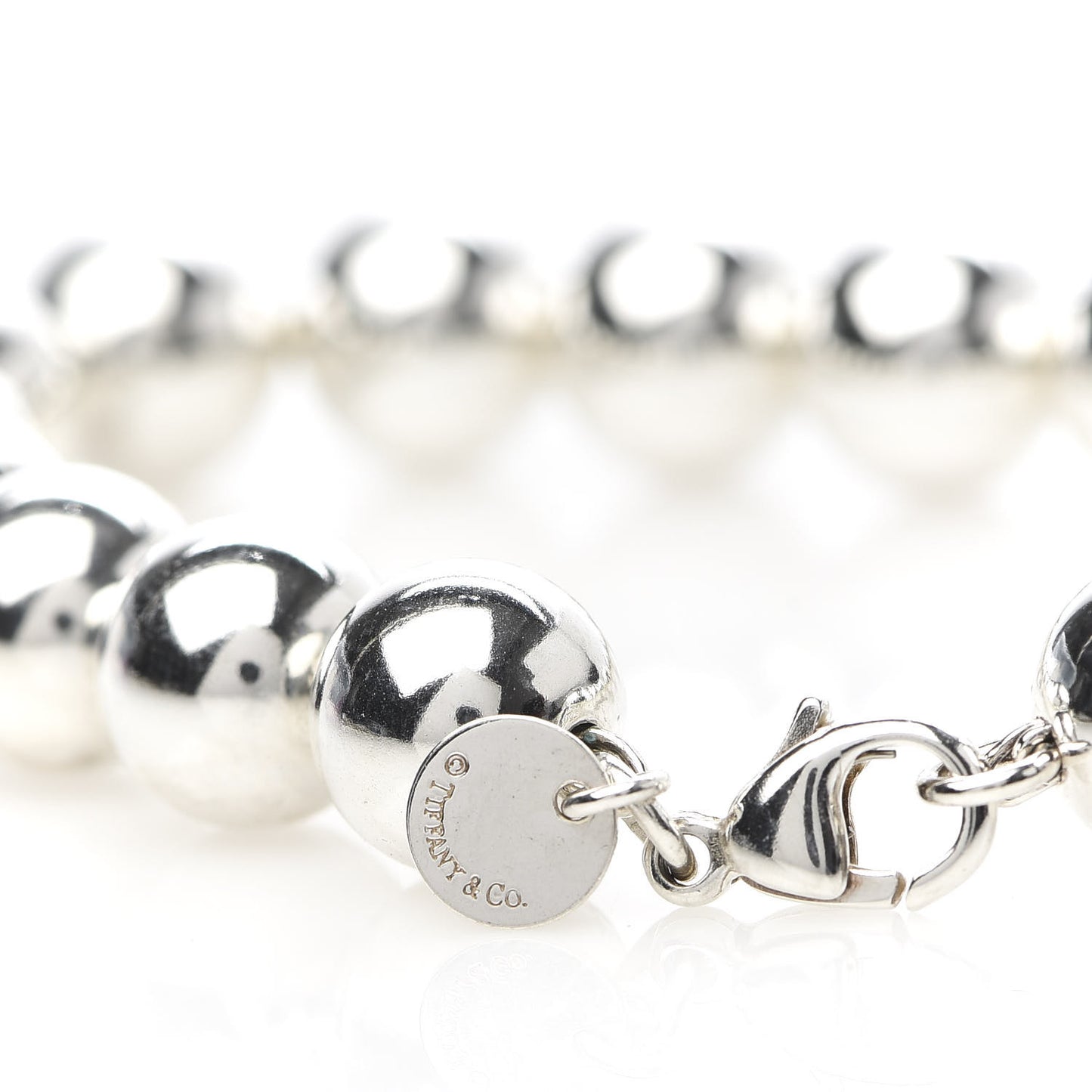 Sterling Silver 10mm HardWear Ball Bracelet