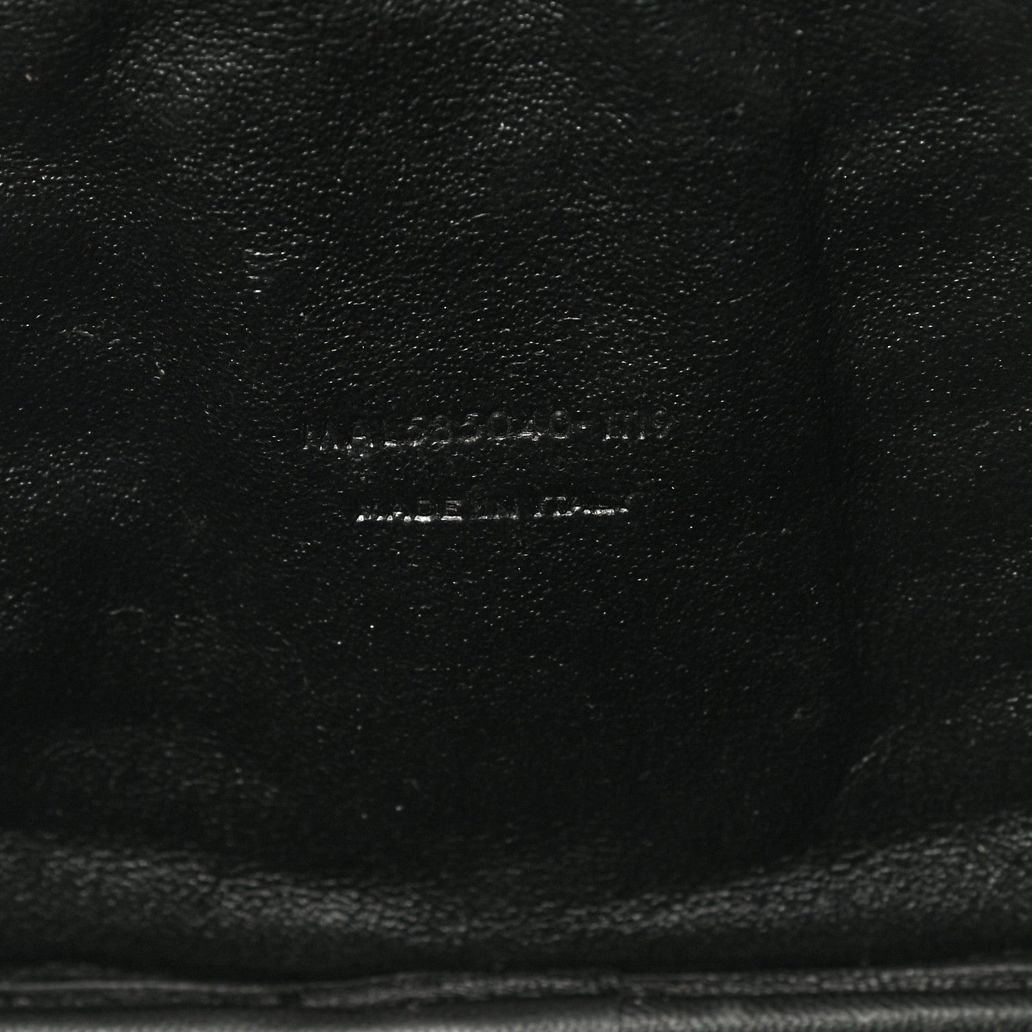 Saint Laurent Grain De Poudre Matelasse Monogram Mini Lou Camera Bag Black 7 of 12