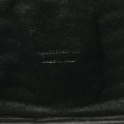 Saint Laurent Grain De Poudre Matelasse Monogram Mini Lou Camera Bag Black 7 of 12