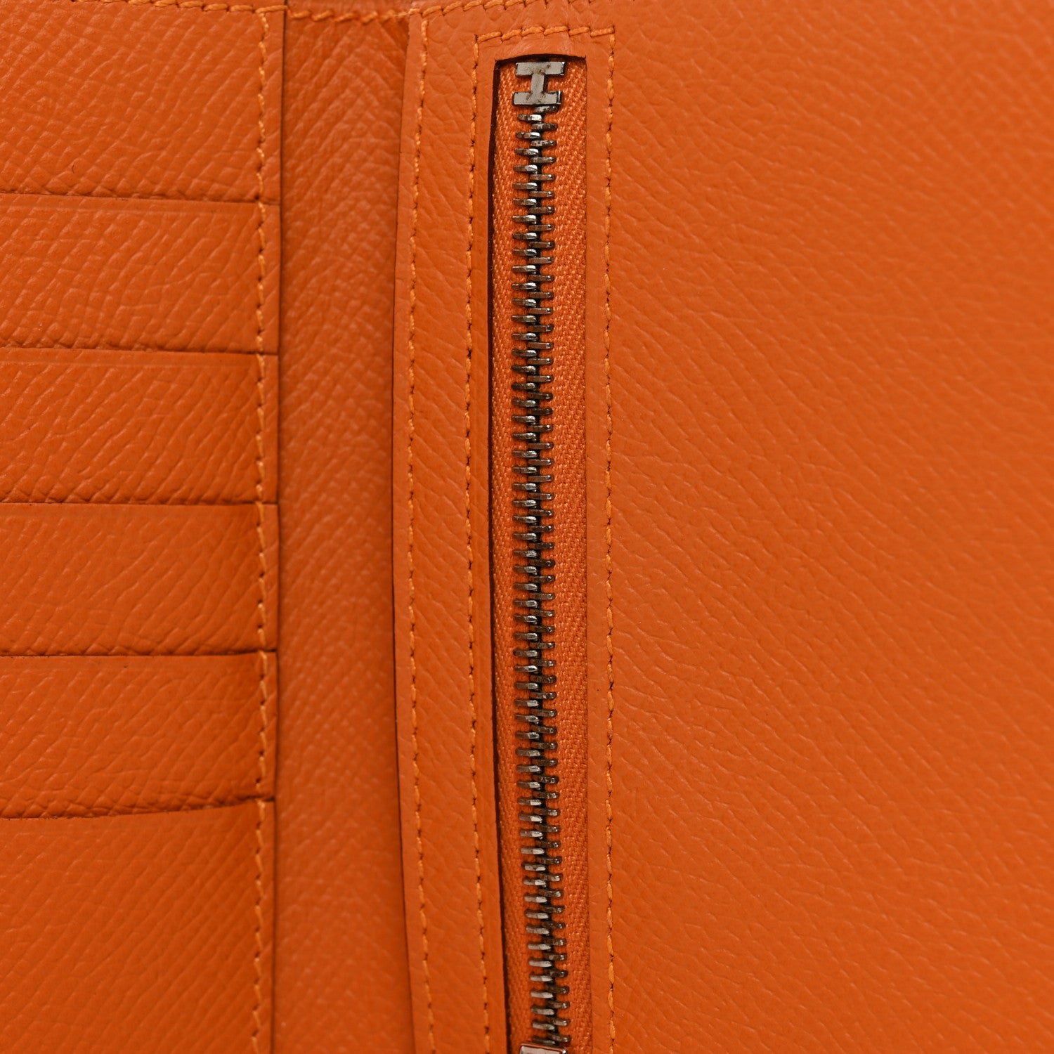 Hermes Epsom Clic 12 Wallet Orange 9 of 10