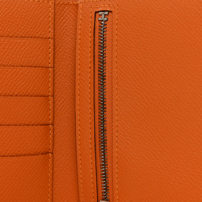 Hermes Epsom Clic 12 Wallet Orange 9 of 10