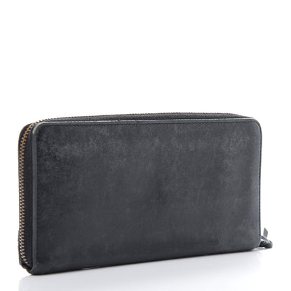 Balenciaga Agneau Classic Hardware Continental Zip Around Wallet 3 of 5