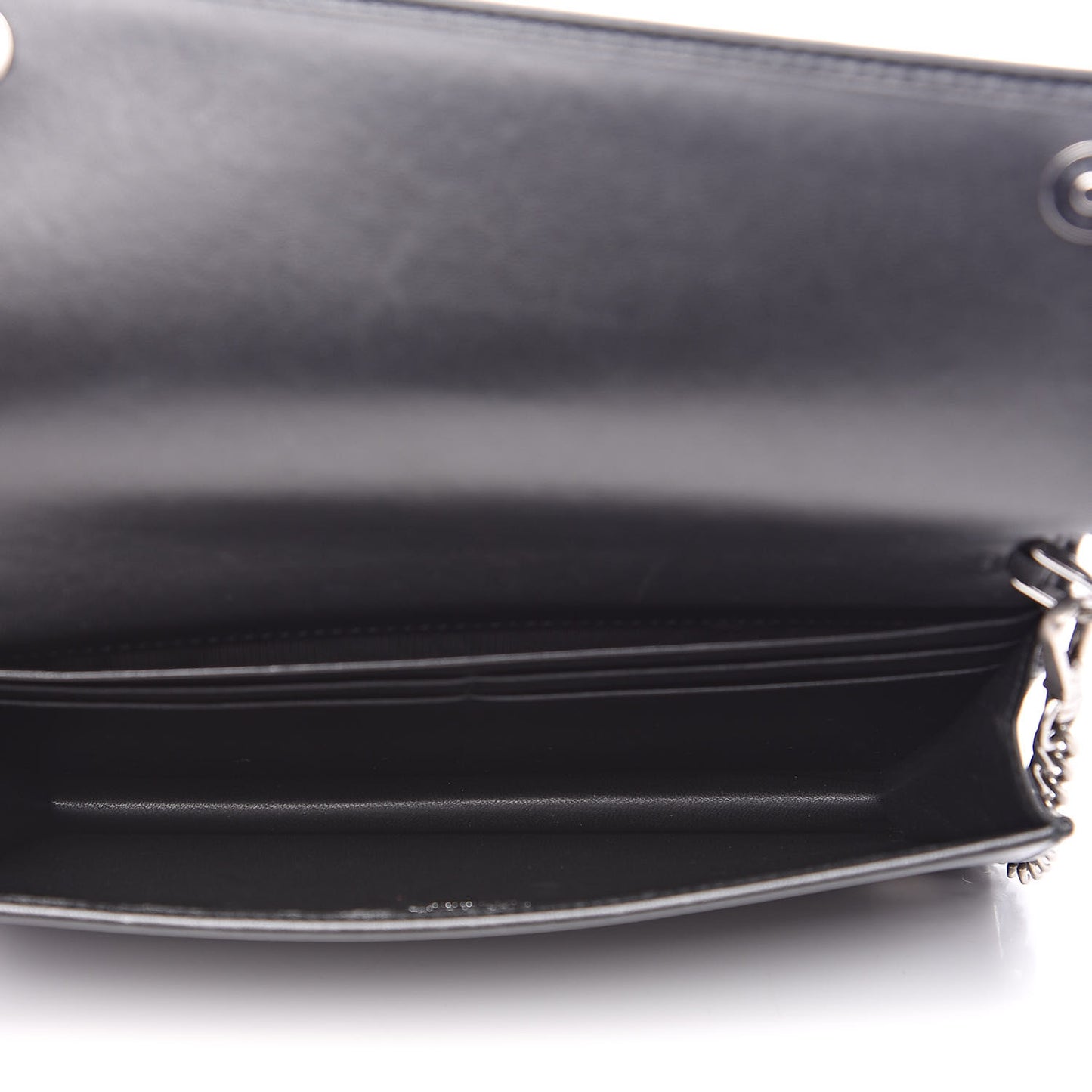 Nappa Impunture Diagramme Chain Wallet Black