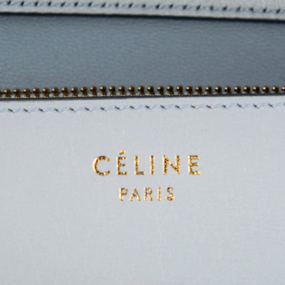 Celine Box Calfskin Medium Classic Box Flap Bag Sky 7 of 7