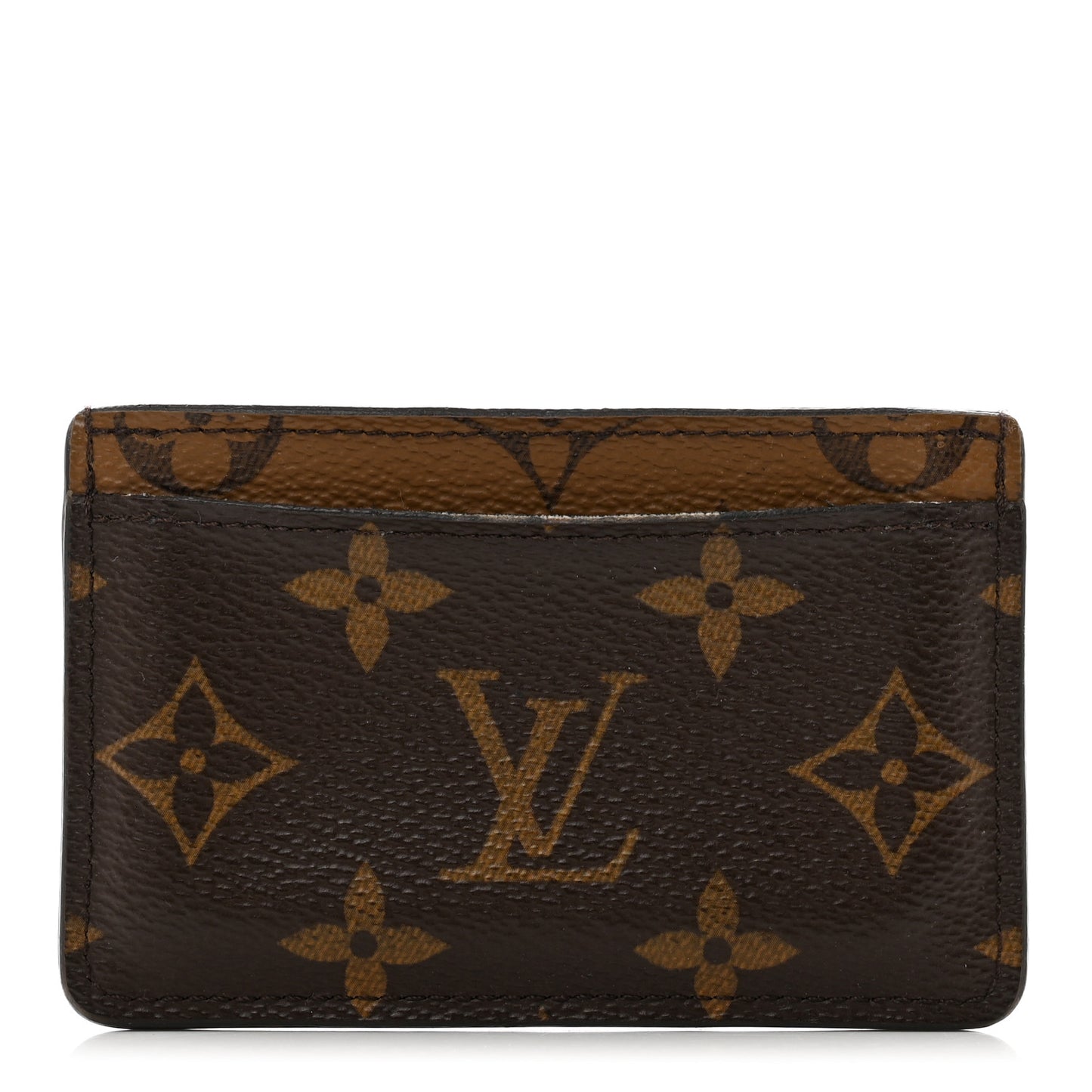 Reverse Monogram Card Holder