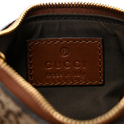 Gucci GG Supreme Monogram Key Case Brown 7 of 8