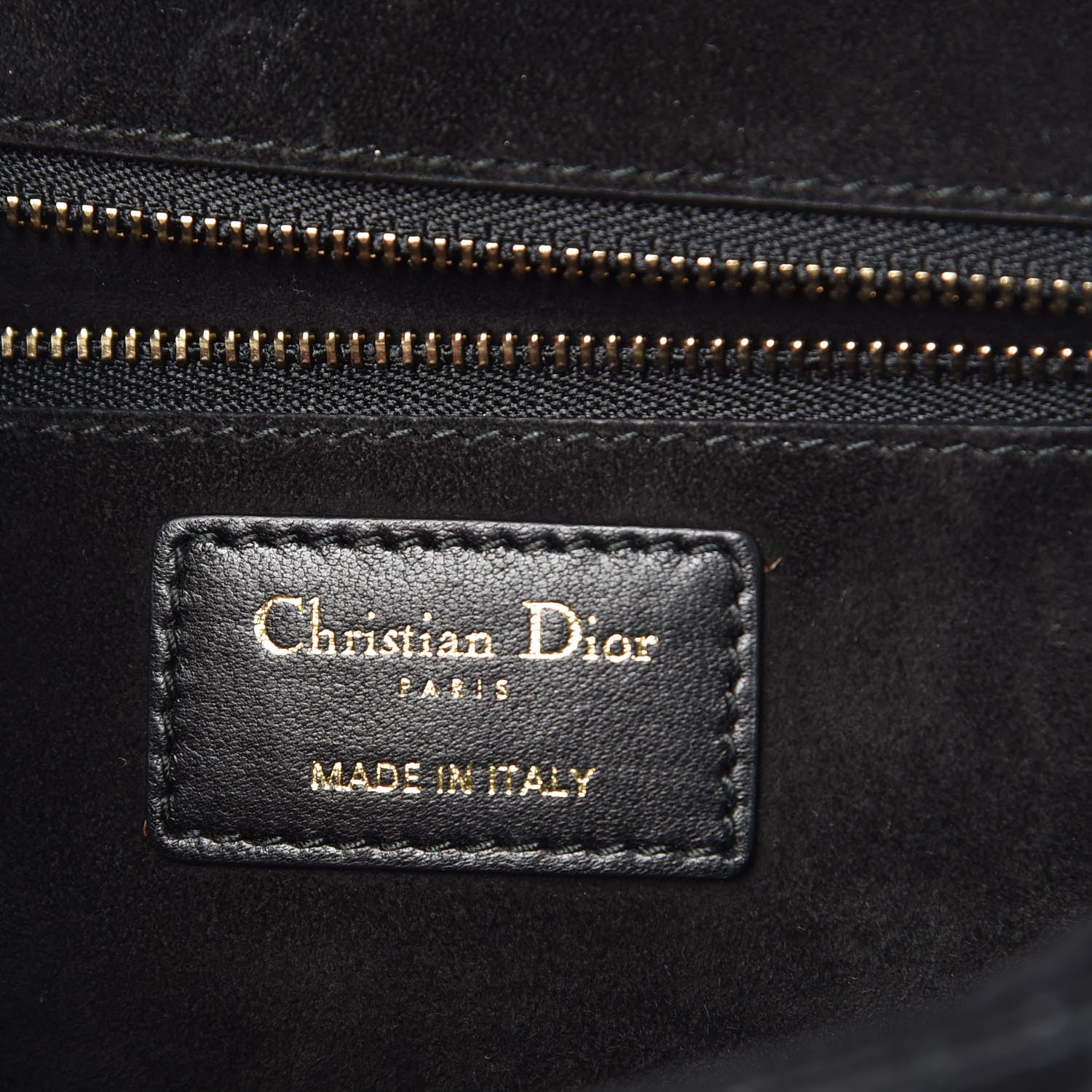Christian Dior Lambskin Cannage Large Dioraddict Flap Bag Black 6 of 14
