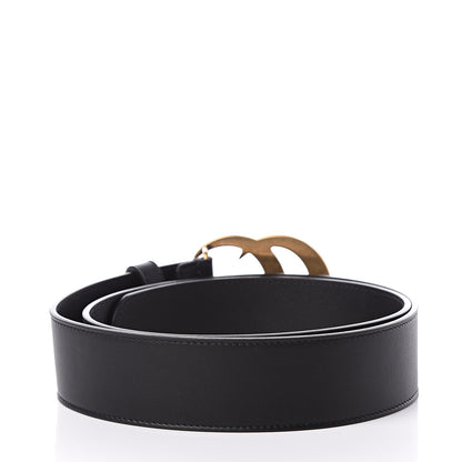 Gucci Calfskin Double G 40mm Belt 85 34 Black 2 of 6