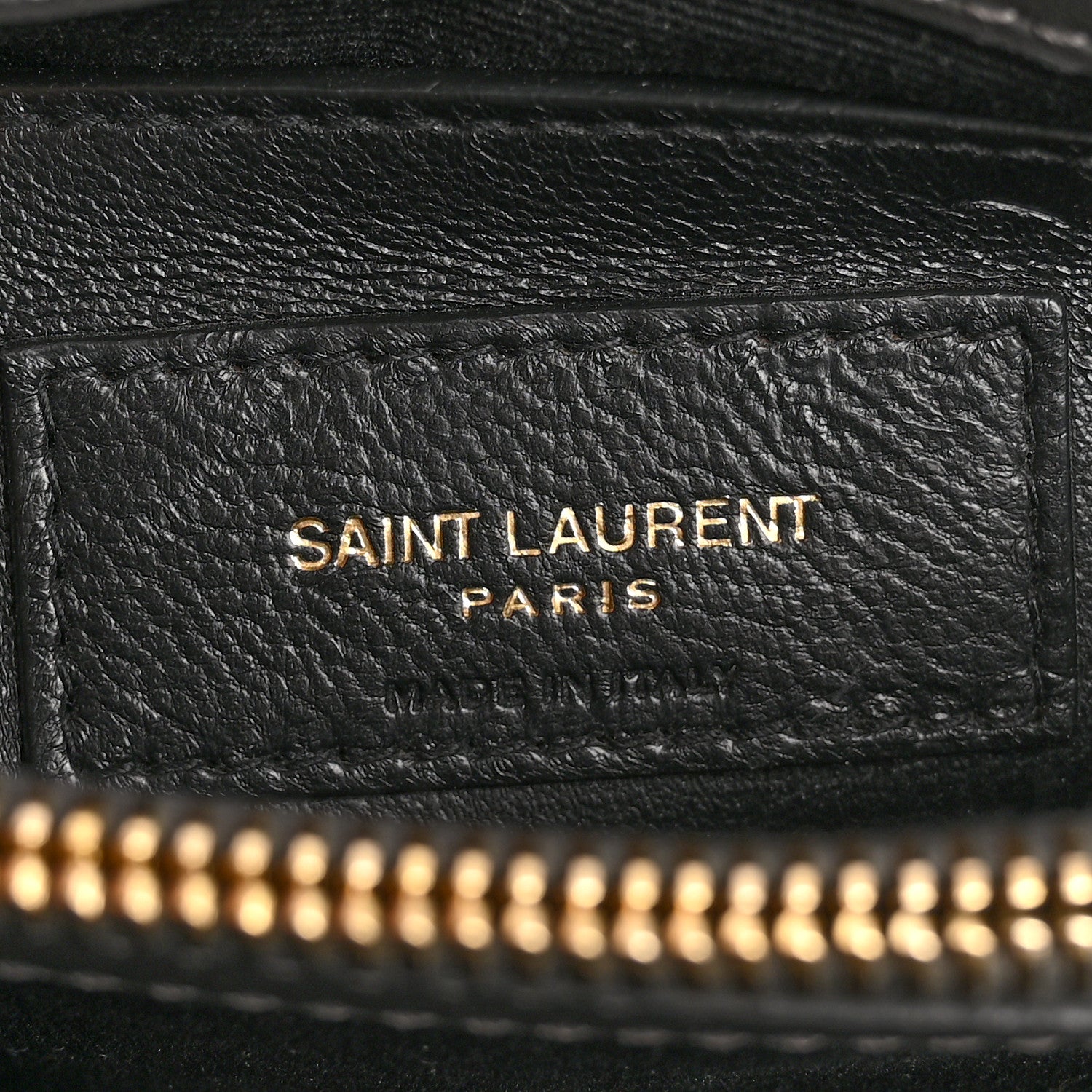 Saint Laurent Calfskin Y Quilted Monogram Small Loulou Chain Satchel Storm 6 of 11