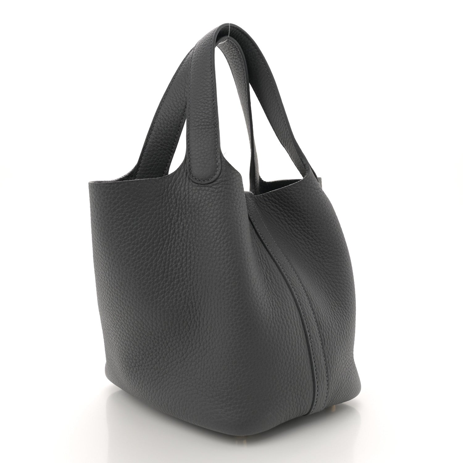 Hermes Taurillon Clemence Picotin Lock 18 PM Ardoise 3 of 12