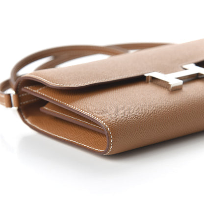 Hermes Epsom Constance Long Wallet To Go Gold 6 of 10