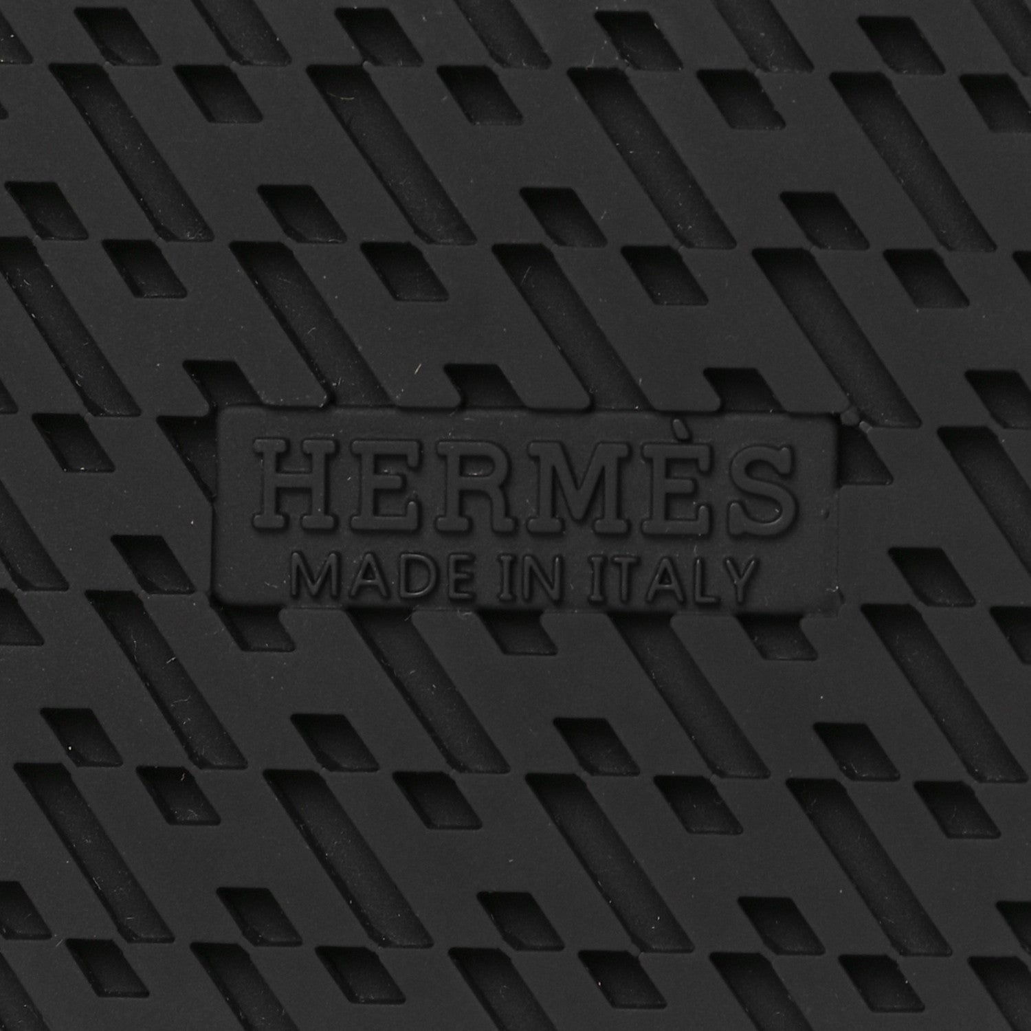 Hermes Calfskin Mens Chypre Sandals 42.5 Black 6 of 8