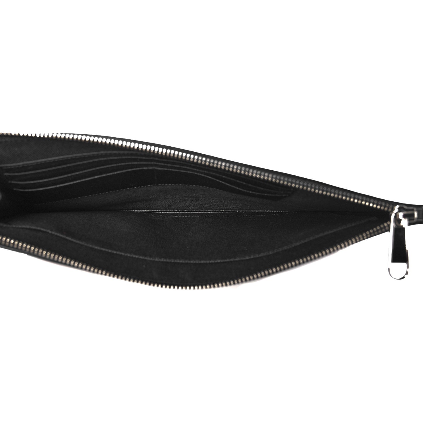 GG Supreme Monogram Psychedelic Zip Wristlet Pouch Black Multicolor