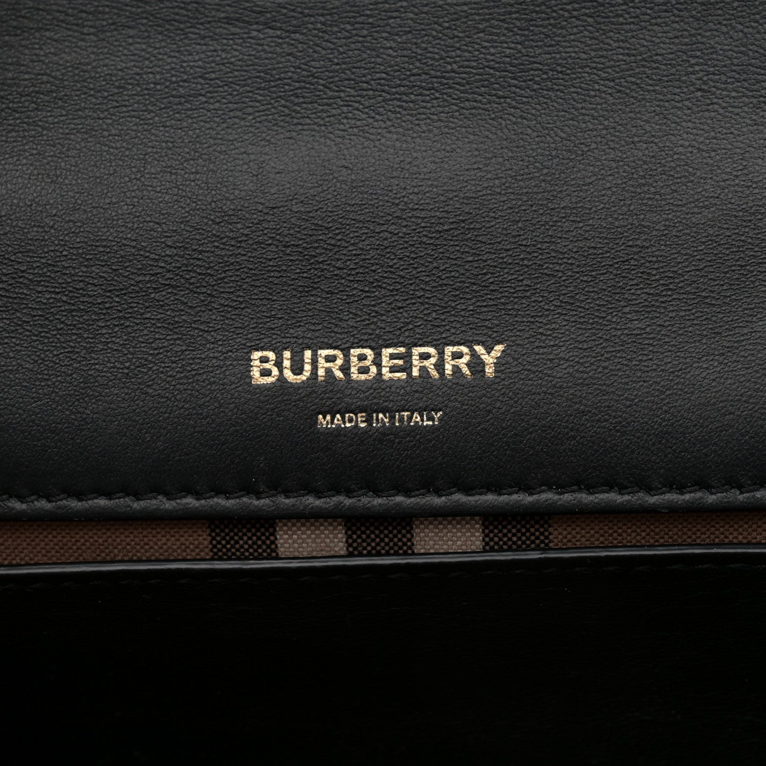 Burberry Check Cashmere Small Lola Bag Black 6 of 12