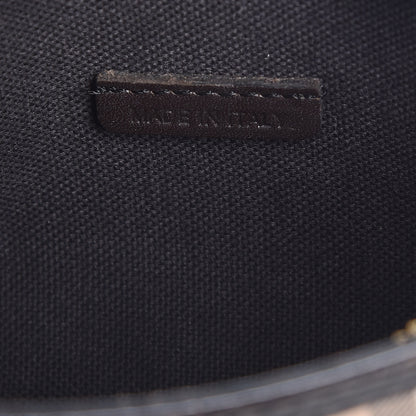 Burberry Haymarket Check Pochette Chocolate 7 of 7