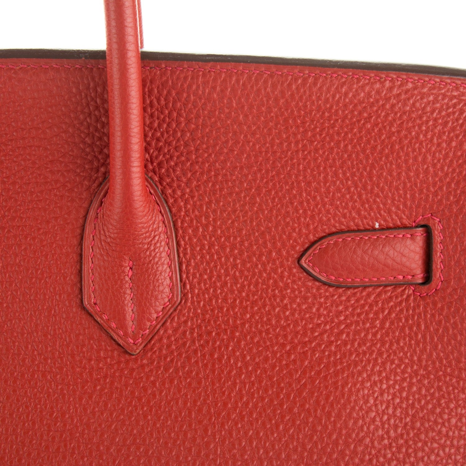 Hermes Togo Birkin 35 Vermillion 15 of 28