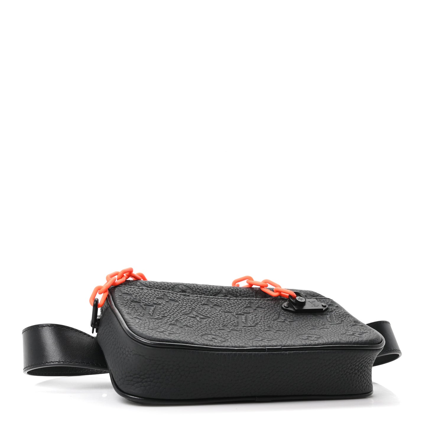 Taurillon Monogram Uniformes Solar Ray Soft Pochette Volga Belt Bag Black