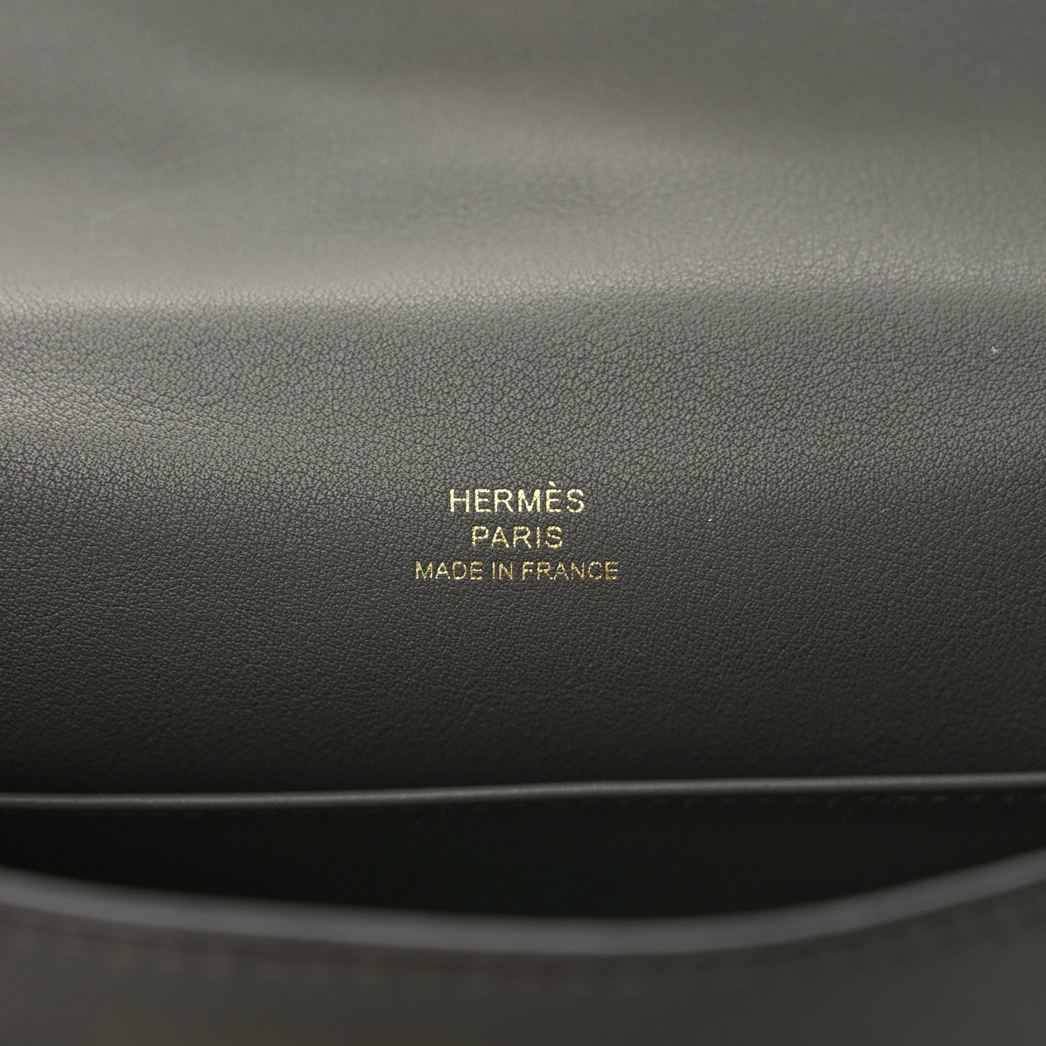 Hermes Swift Kelly Pochette Clutch Gris Meyer 6 of 10