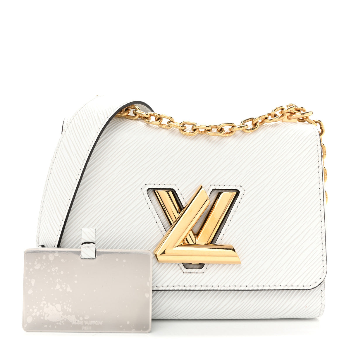 Epi Twist Shoulder Bag PM White