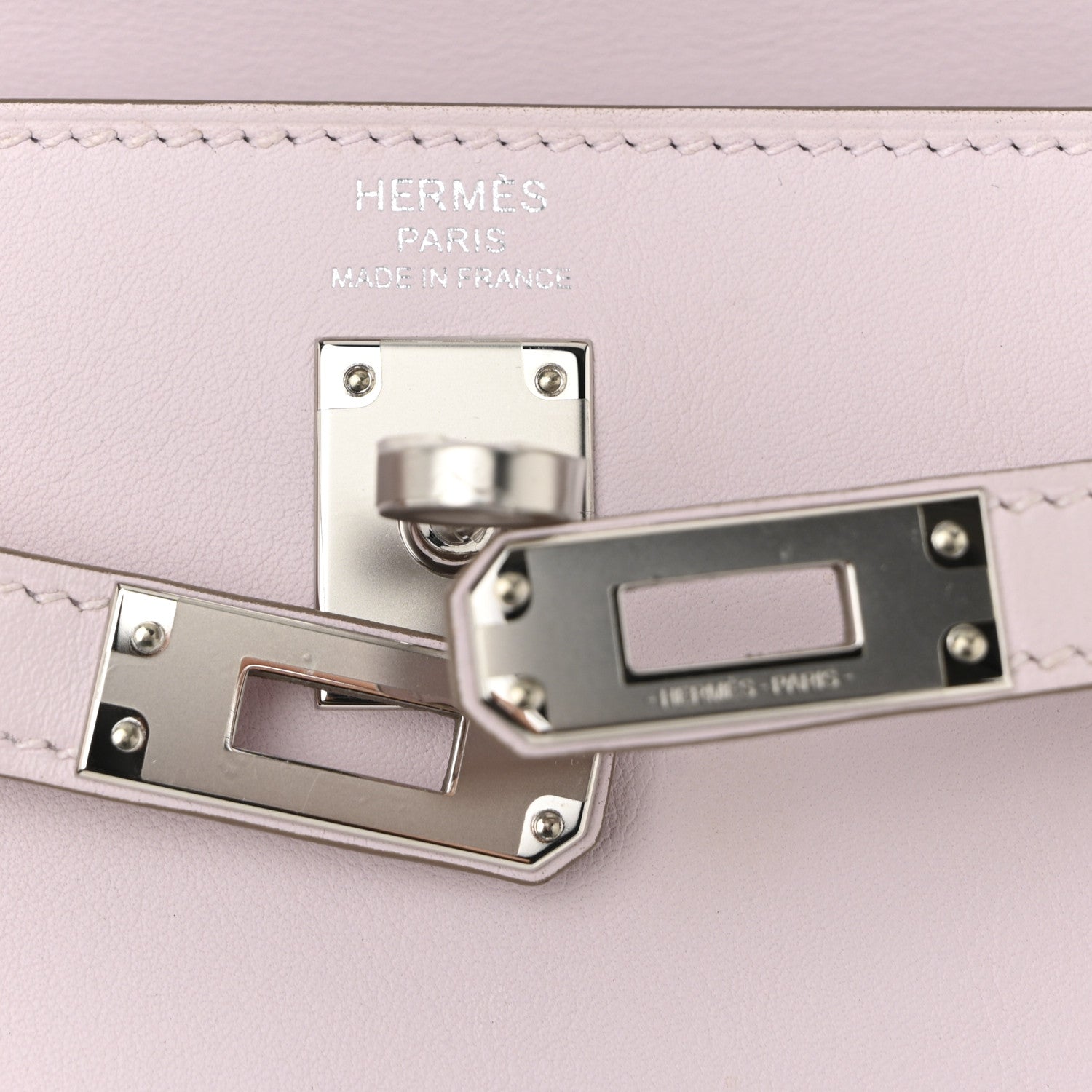 Hermes Swift Kelly Retourne 25 Mauve Pale 6 of 10
