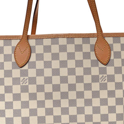 Louis Vuitton Damier Azur Neo Neverfull GM Rose Ballerine 9 of 12