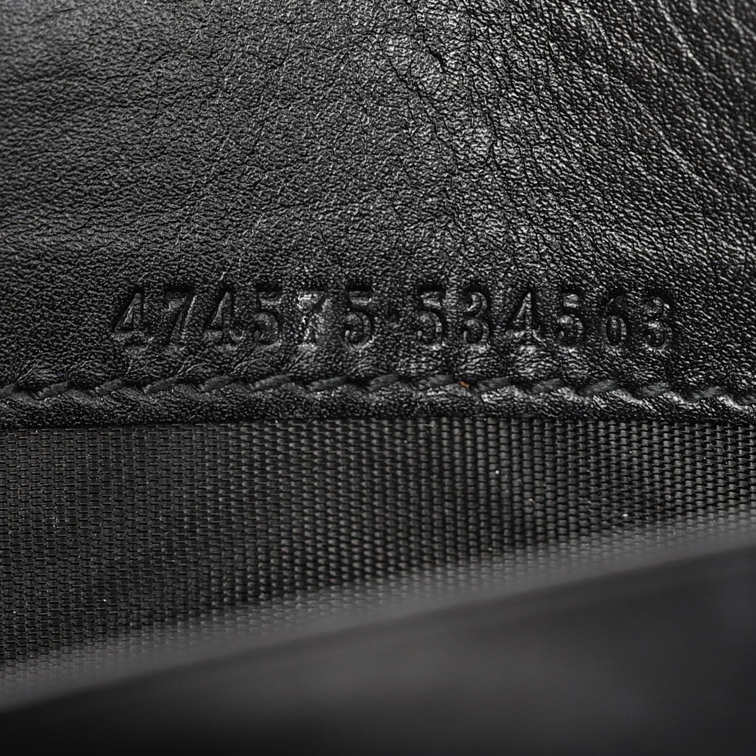 Gucci Calfskin Matelasse GG Marmont Chain Wallet Black 7 of 11