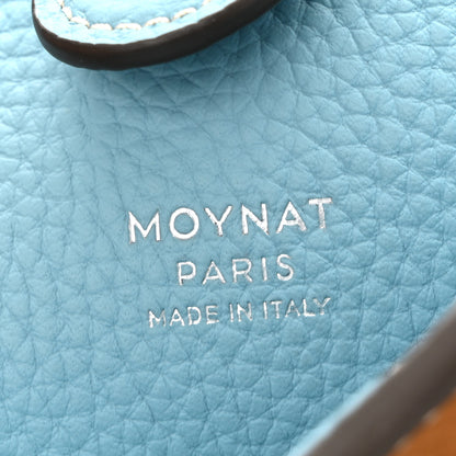 Moynat Taurillon Gex Duo Tote Bag BB Cannelle Azur 6 of 9