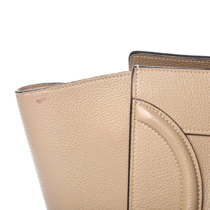 Celine Drummed Calfskin Mini Luggage Dune 12 of 15