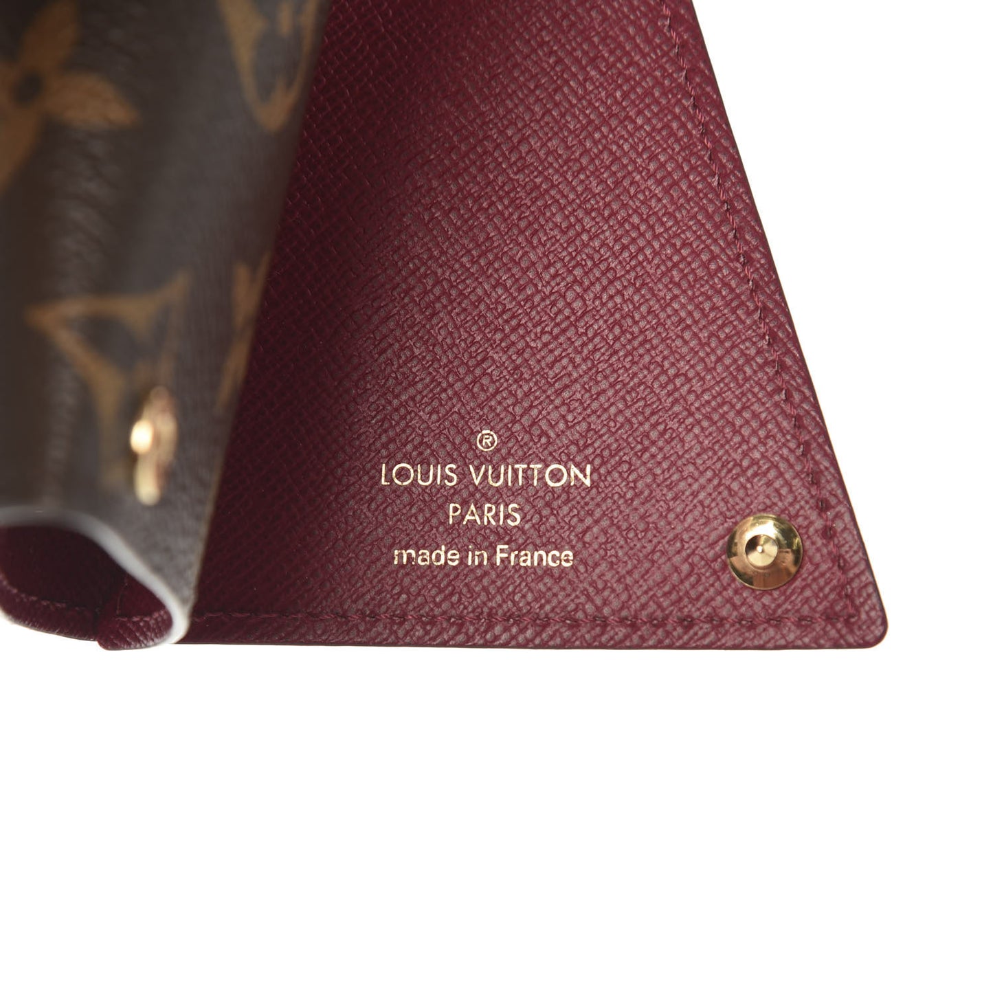 Monogram Berlingot Key Holder Fuchsia