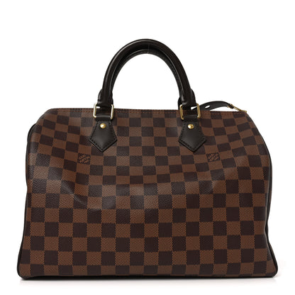 Louis Vuitton Damier Ebene Speedy 30 1 of 9