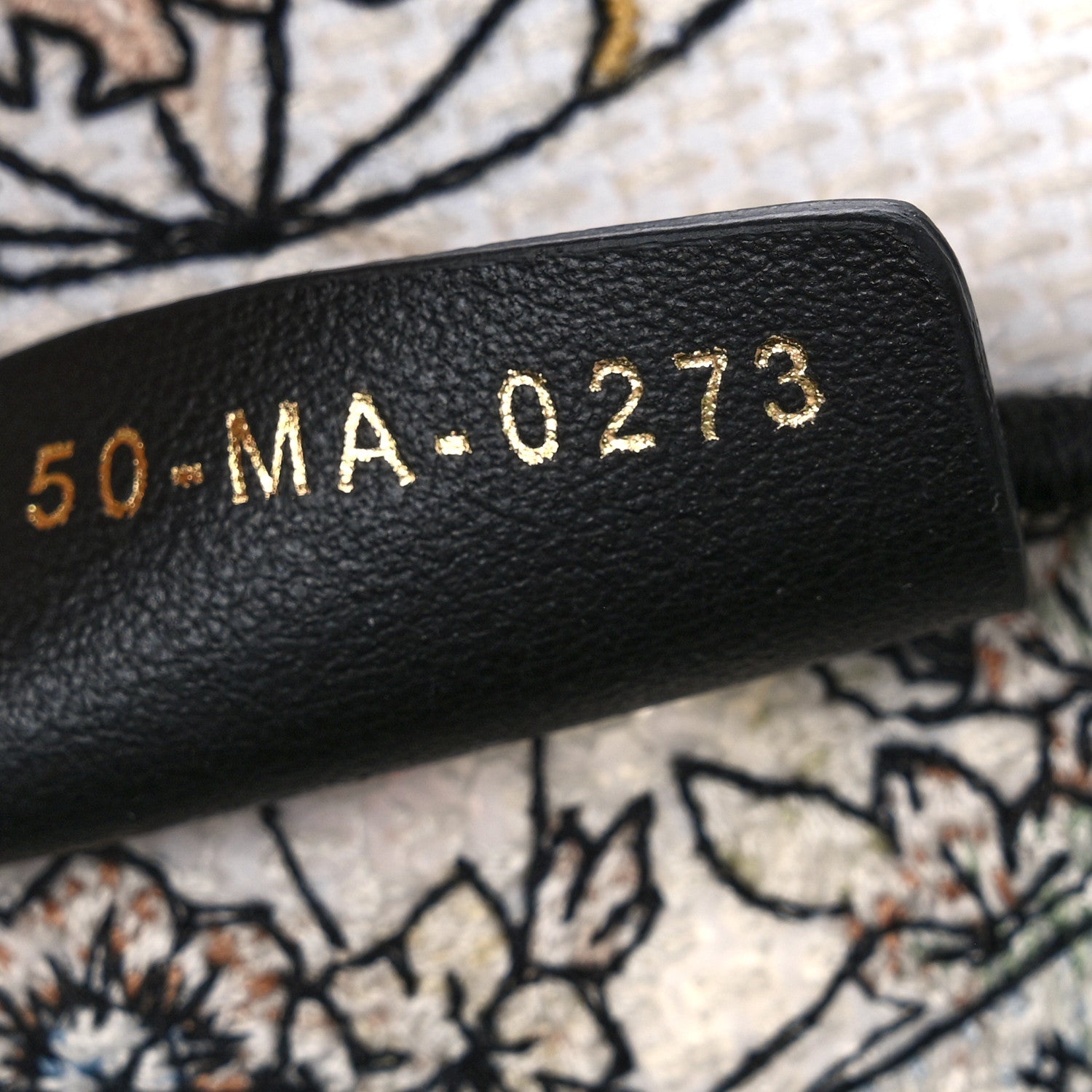 Christian Dior Canvas Embroidered Medium Around The World Book Tote White Multicolor 7 of 11