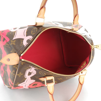 Louis Vuitton Monogram Bay Speedy 30 Rose Ballerine Poppy 5 of 8