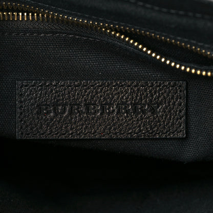 Burberry Canvas Mega Check Large Baildon Messenger Bag Black 5 of 11