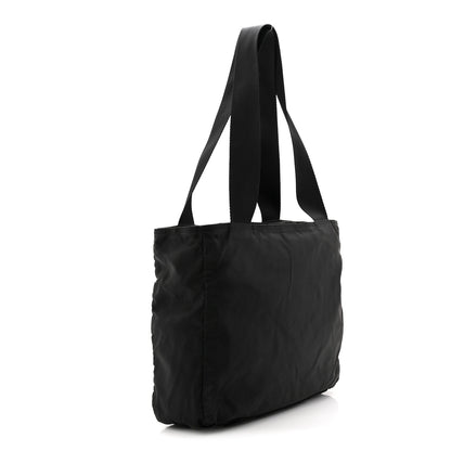 Prada Tessuto Nylon Shopping Tote Black 3 of 9