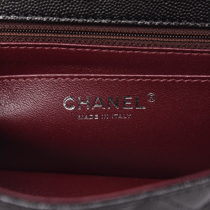 Chanel Caviar Quilted Mini Rectangular Flap Black 6 of 8