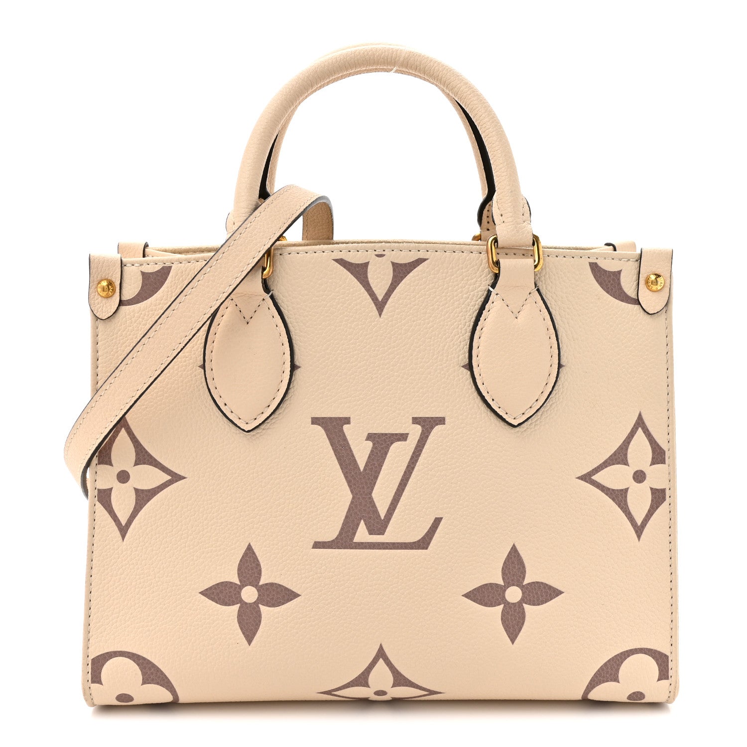 Louis Vuitton Empreinte Monogram Giant Onthego PM Creme Bois De Rose 1 of 13