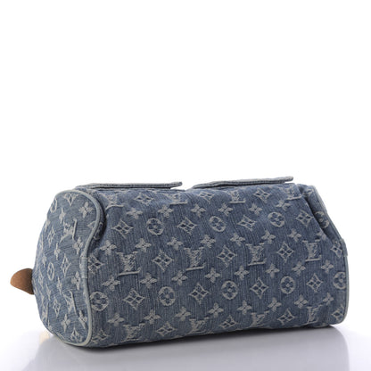 Louis Vuitton Monogram Denim Neo Speedy Blue 4 of 9