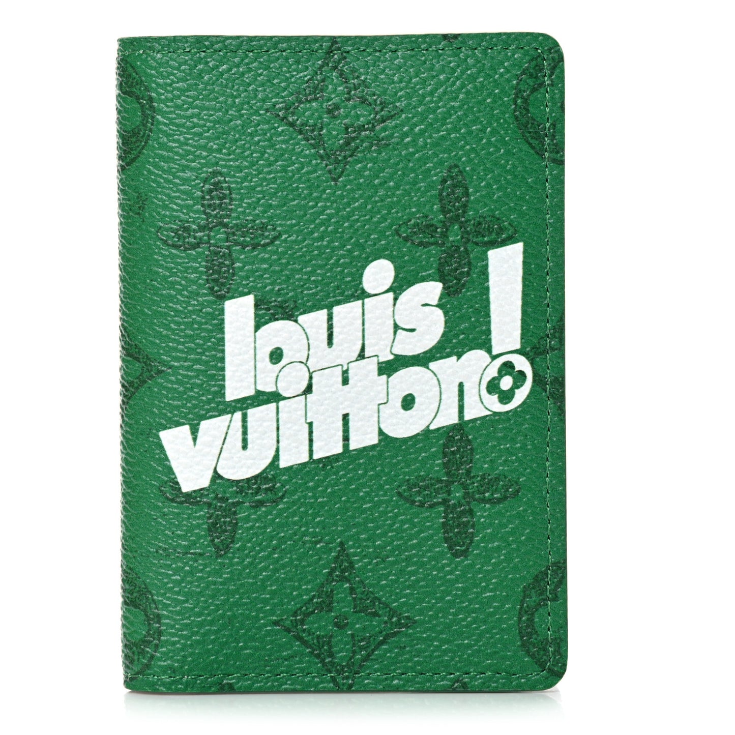 Vintage Monogram Everyday LV Pocket Organizer Green