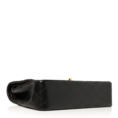 Chanel Lambskin Quilted Medium Double Flap Black 4 of 10