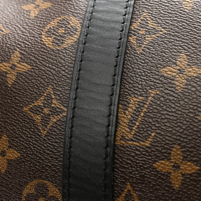 Louis Vuitton Monogram Macassar Keepall Bandouliere 45 12 of 12