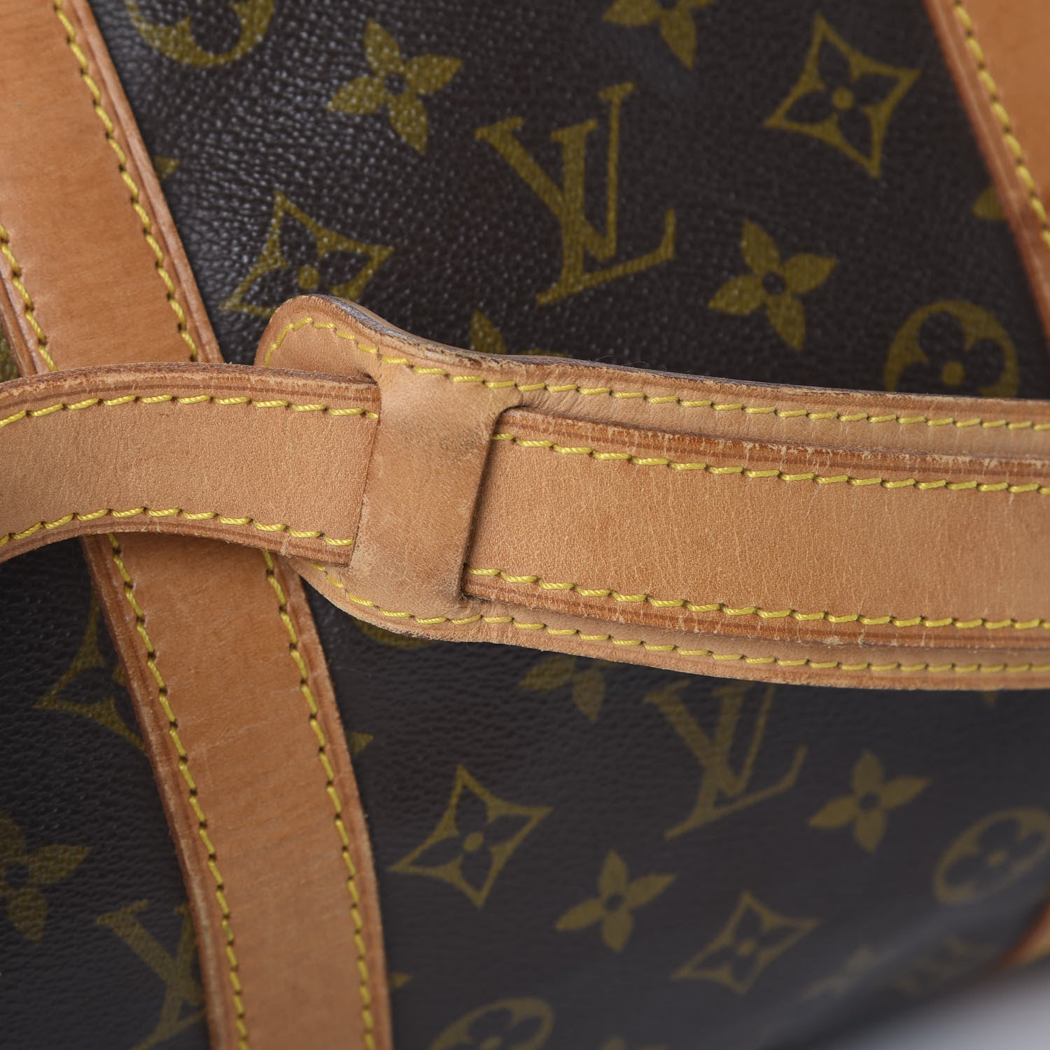 Louis Vuitton Monogram Keepall Bandouliere 55 18 of 21