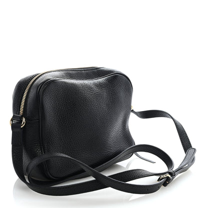 Gucci Pebbled Calfskin Small Soho Disco Bag Black 3 of 9