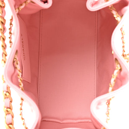 Chanel Caviar Quilted Small Chanel 25 Handbag Light Pink 5 of 10