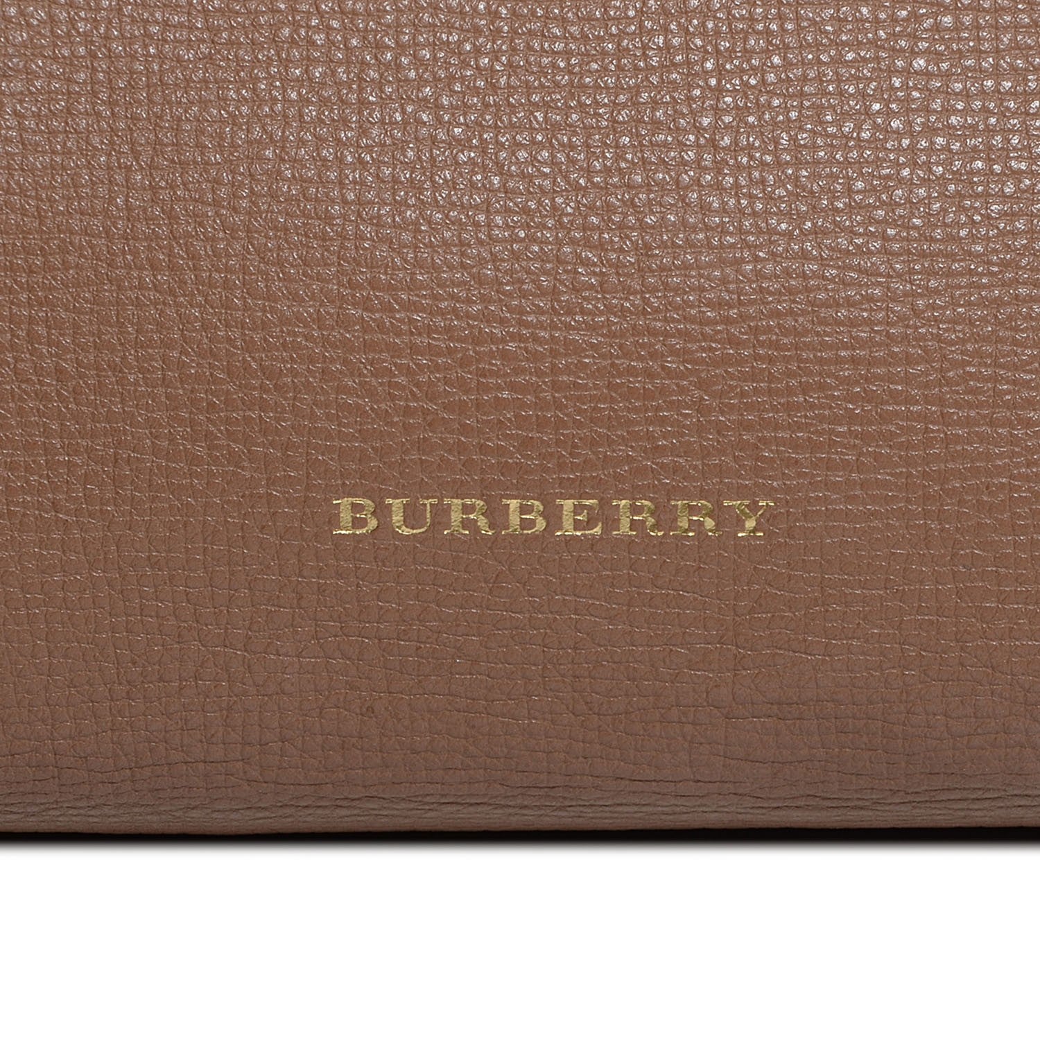 Burberry House Check Horseshoe Leather Small Canterbury Dark Sand 12 of 12