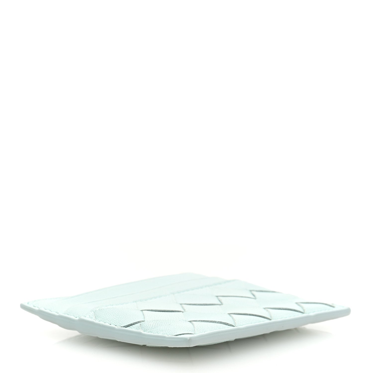 Bottega Veneta Nappa Intrecciato Card Holder Light Blue 4 of 8