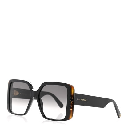 Louis Vuitton Acetate LV Square Sunglasses Z2095W Black 1 of 8