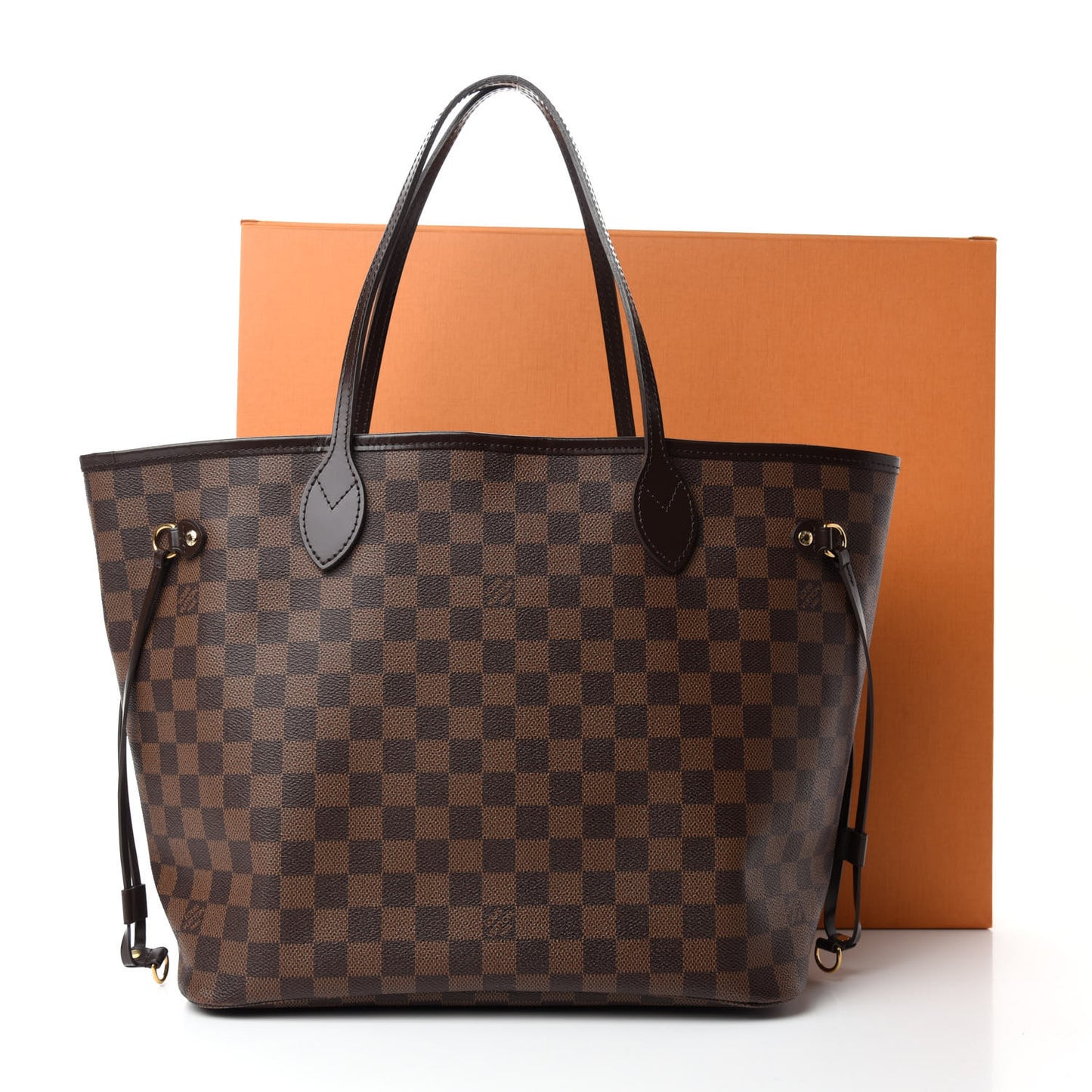 Damier Ebene Neo Neverfull MM Rose Ballerine