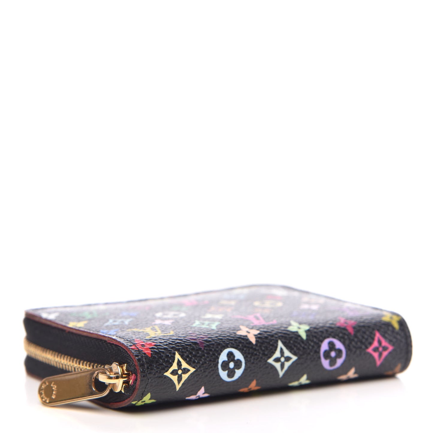 Monogram Multicolor Zippy Coin Purse Black Grenade