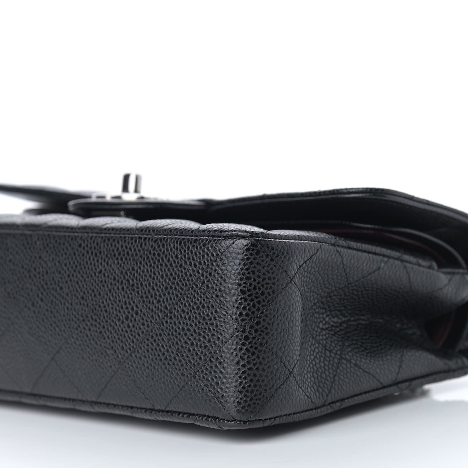 Chanel Caviar Quilted Small Double Flap Black 9 of 11