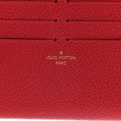 Louis Vuitton Calfskin Felicie Card Holder Insert Fuchsia 4 of 5